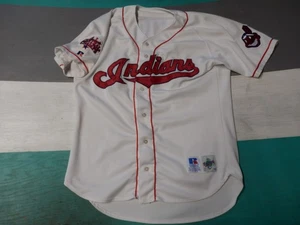 Camiseta deportiva auténtica 1997 Cleveland Indians #13 D'Amato talla 46 Russell Athletic blanca - Imagen 1 de 4