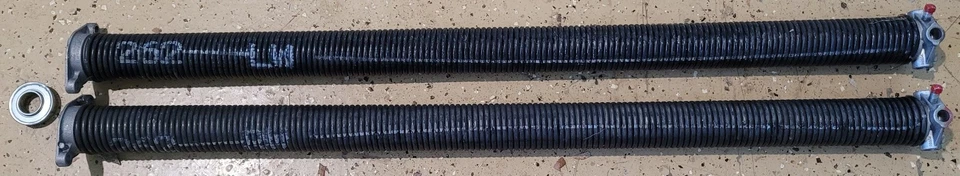 Par de resortes de torsión para puertas de garaje .262 x 1.75" ID x 39" - HECHOS EN EE. UU.* Foto 1 de 1