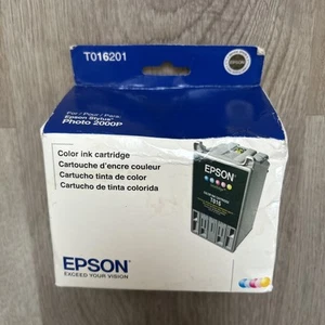 Epson Original T016201 Color Inkjet Cartridge Stylus Photo 2000P Printer EXP '12 - Picture 1 of 6