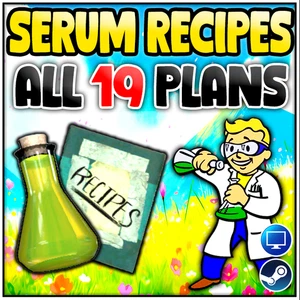 PC Fallout 76✅All 19 Serum Recipes✅Delivery in 10 Minutes - Picture 1 of 1
