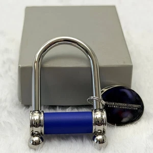 William Paterson University Alumni Association Horseshoe Shaped Key Chain - Picture 1 of 7