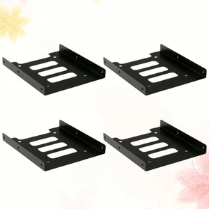 4Pcs 2.5 to 3.5 Inches Desktop SSD Tray Hard Disk Drive Mounting Bracket - Afbeelding 1 van 11