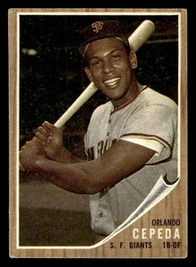 1962 Topps #40 Orlando Cepeda - VG-VGEX *TedsCardShack* - Picture 1 of 2