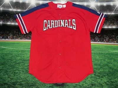 Camiseta deportiva Mark McGwire #25 St. Louis Cardinals Starter talla XL roja usada Foto 1 de 4