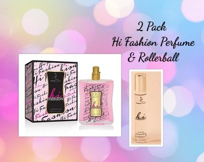 Pack de 2 perfumes en spray y rollerball de diseño Hi Fashion para mujer de Dorall Foto 1 de 4