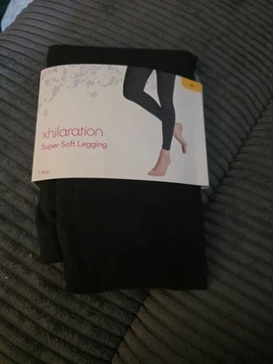 Leggings ajustados súper suaves para mujer - Xhilaration negros talla mediana M Foto 1 de 2