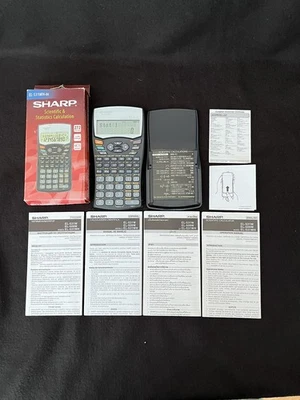 Sharp EL-531WH-BK Students Scientific & Statistics Calculator - Image 1 of 4