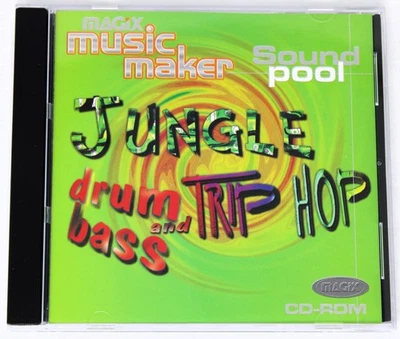 Magix Music Maker Sound Pool Jungle Drum Bass Trip Hop Sound Library/Sampling CD - Image 1 of 3
