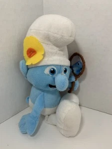 Kellytoy The Smurfs Movie Vanity small plush mirror flower stuffed toy 2013 Peyo - Picture 1 of 3