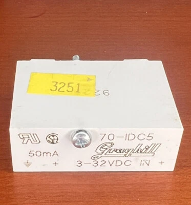 GRAYHILL Digital I/O Module 70-IDC5 INPUT 3-32VDC 5V Logic - Image 1 of 2