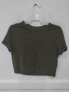 Top verde/giallo da donna Free People nuovo con etichette taglia XS $70 2A123 - Foto 1 di 2
