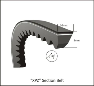Keilriemen XPZ 630 LW / AVX 10/9,5x643 LA - Bild 1 von 2