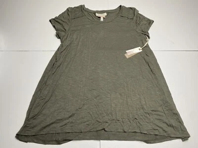 Jessica Simpson womens nursing top, Medium, green, comfort, NWT! - Image 1 of 3