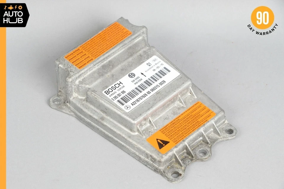 Módulo de controle de computador de segurança 07-10 Mercedes W221 S550 CL550 SRS 2218707626 FABRICANTE DE EQUIPAMENTO ORIGINAL - Imagem 1 de 4