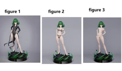 Anime Tatsumaki 1/8 1/6 Unpainted GK Models 3D Print Figure Resin Kits 26cm 35cm - Image 1 of 4