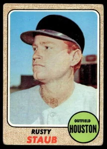 1968 Topps #300 Rusty Staub Houston Astros Low Grade - Picture 1 of 2
