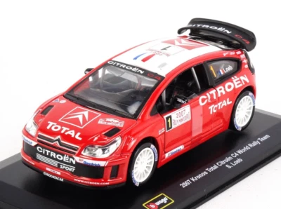 НОВЫЙ Bburago 1:32 2007 Kronos Total Citroën C4 World Rally Team #1 Себастьян Лоеб - Изображение 1 из 4