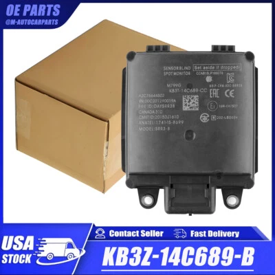 OEM Rear Blind Spot Radar Module Monitor  For 2019-2022 Ford Ranger KB3T14C689CC - Imagen 1 de 4