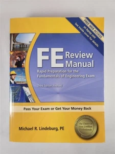 FE Civil Review Manual By Michael R. Lindeburg 2011 3rd Edition, Revised PB - Imagen 1 de 11