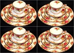 Royal Albert OLD COUNTRY ROSES 20-PIECE DINNERWARE SET Boxed Set - Picture 1 of 2