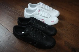 Nuevo En Caja Puma Mujer Soleil Gato Cuero Sintético Tenis Zapatos - Imagen 1 de 9
