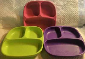 Cartón de leche reciclado RePlay platos divididos niños pequeños paquete de 3 - Imagen 1 de 1