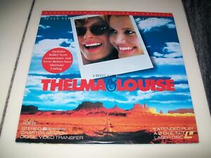 THELMA & LOUISE 2-Laserdisc LD EDITION COLLECTOR LARGE EXCELLENT ET RARE