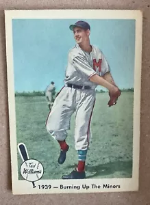 Fleer Ted Williams Story 1959 #12 Burning Up The Minors Boston Red Sox en muy buen estado-excelente - Imagen 1 de 1