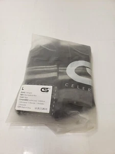 CelerSport Mens Socks for Skiing Snowboarding 4 Pack Grey/Black Sizes 8.5-11.5 - Picture 1 of 8