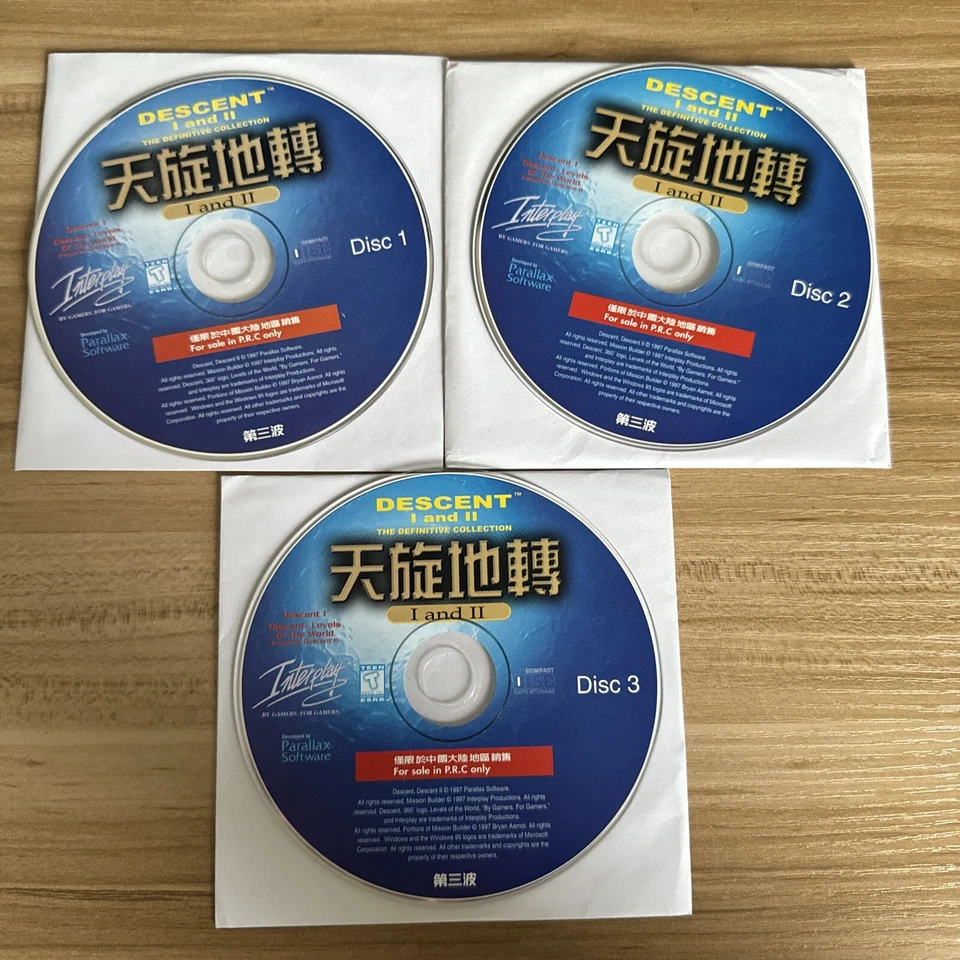 RARE Descent 1 and 2 The Definitive Collection Mission Builder II - P.R.C Distro - Image 1 of 4