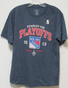 NHL Old Tyme Hockey New York Rangers Stanley Cup Playoffs 2013 T-Shirt Size YXL - Picture 1 of 4