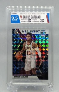 2019 Mosaic NBA Debut Genesis Prizm Darius Garland #262 HGA 9.5 GEM MT Rookie RC - Picture 1 of 2