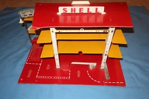 Garaje vintage para gasolinera Shell. Alrededor de la década de 1950 - Imagen 1 de 13