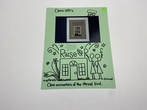 Raise The Roof Closet UFO’s Close Encounters Thread Counted Cross Stitch Pattern - Picture 1 of 3