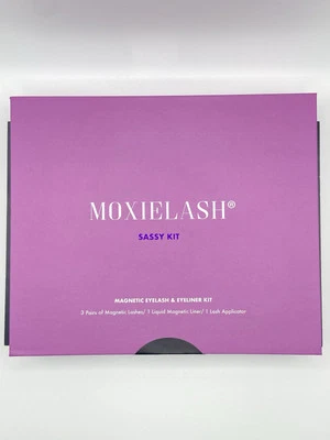 Moxielash Sassy Kit Magnetic Eyelash & Eyeliner Kit 3 Pairs Lashes NIB Sealed - Image 1 of 4