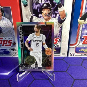 Castillo Stephon - 2025-26 Topps #197 Holo Foil - San Antonio Spurs - Imagen 1 de 2