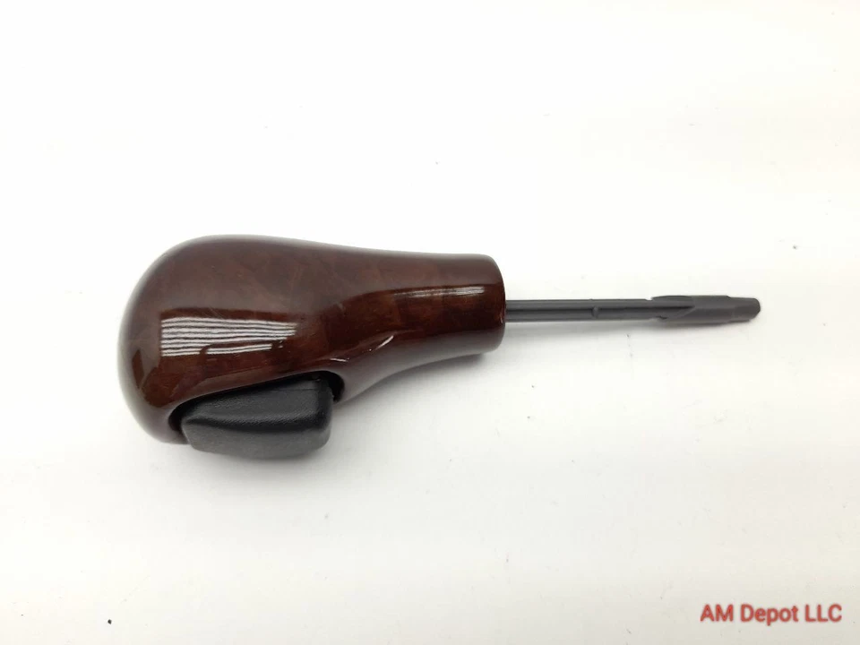 2002 BMW 330xi 330i 325i 325xi E46 AT Shift Knob Handle Myrte Wood 25161423259 - Image 1 of 4