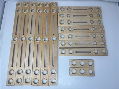 Juego de 15 piezas de repuesto de madera Hape Quadrilla Marble Run Foto 1 de 4