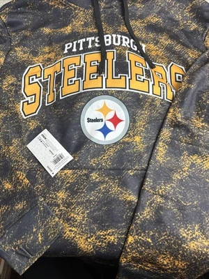 Sudadera con capucha Pittsburgh Steelers NFL talla L Foto 1 de 3