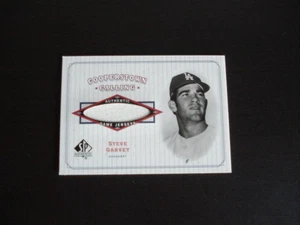 2001 SP AUTHENTIC- *COOPERTOWN CALLING* RELIC- STEVE GARVEY- LOS ANGELES DODGERS - Picture 1 of 2