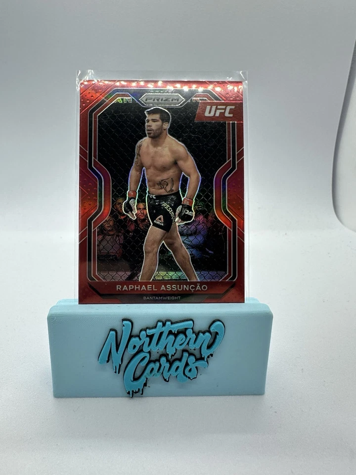 2021 Panini Prizm UFC Red Prizm /275 Raphael Assuncao #99 - Image 1 of 2