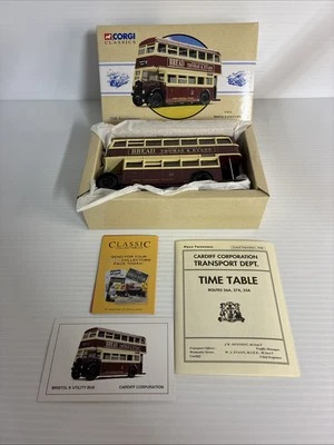Corgi Classics 97875 Bristol K Utility Bus Cardiff Corporation Diecast Bus - Image 1 of 4