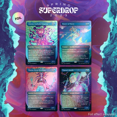 ✨MTG Secret Lair Drop x Cool Ocean Breeze 🌈Foil Edition SEALED - Image 1 of 4
