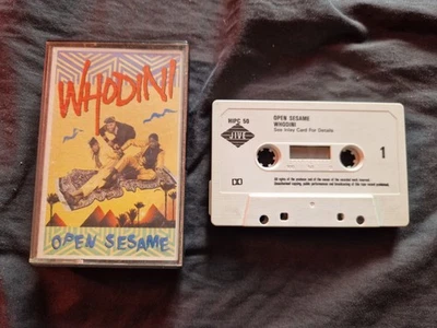 WHODINI - OPEN SESAME Vintage Cassette Album - Image 1 of 3