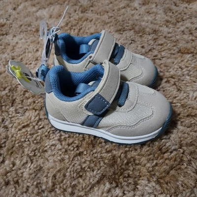 NWT First Steps BabY Boy Shoes Size 4 - Image 1 of 2