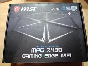 MSI MPG Z490 Gaming Edge WiFi Interl Mainboard Core 10th GEN SATA 6Gb ATX DDR4 - Bild 1 von 8