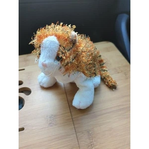 GANZ Lil' Kinz Striped Alley Cat HS042 Plush Stuffed Webkinz - Orange - No Code - Picture 1 of 7