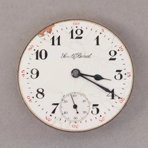 South Bend 16 Size Pocket Watch Movement - FH505 - Picture 1 of 3