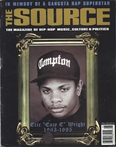 THE SOURCE Magazine ISS#69 The Death of EAZY-E NWA Isaac Hayes AMG VINTAGE - Picture 1 of 2