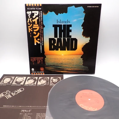 The Band ‎– Islands Japan LP OBI VINYL Capitol Records ‎– ECS-80780 - Image 1 of 2